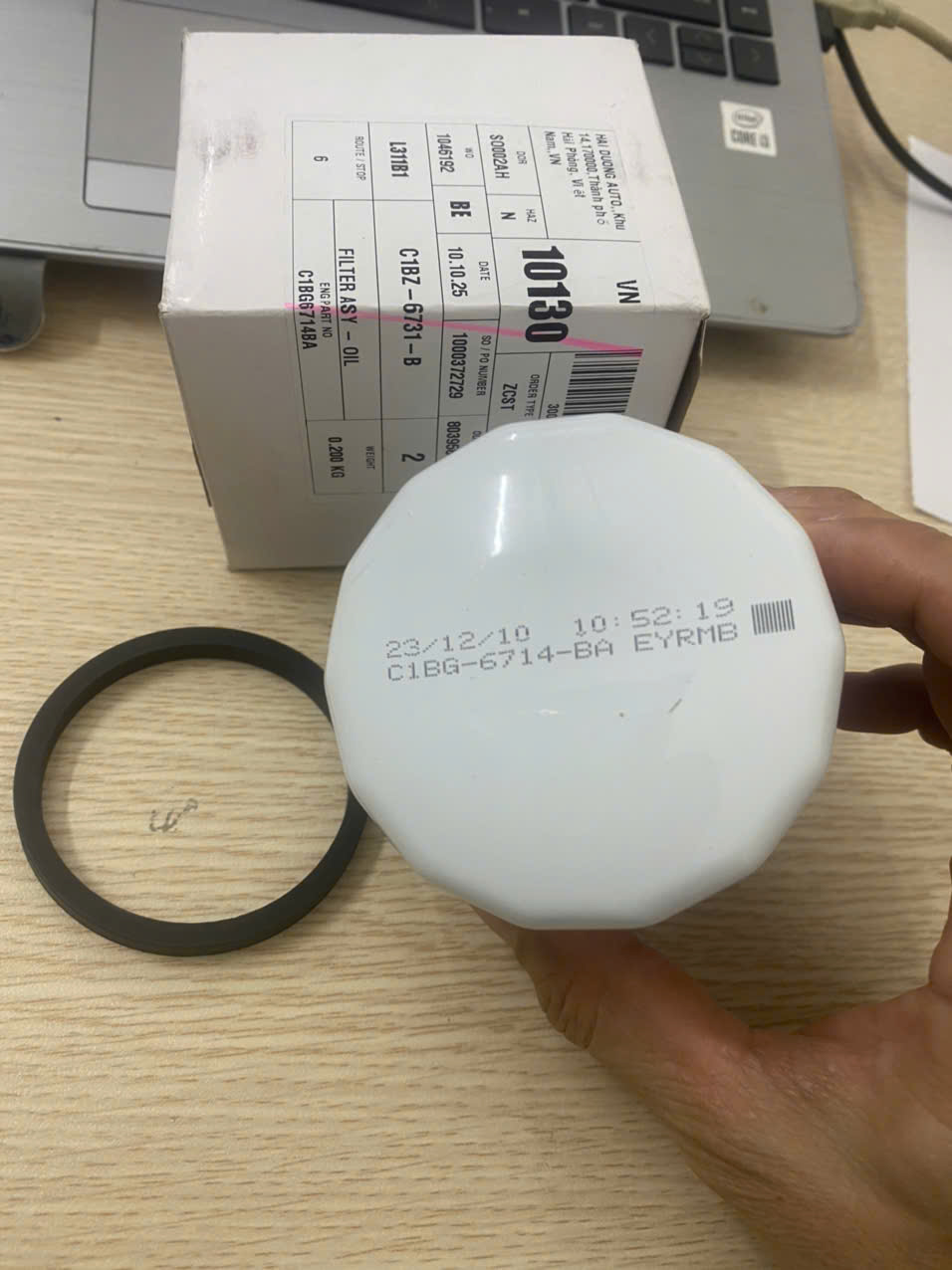 Lọc dầu động cơ Ford EcoSport, Fiesta C1BZ6731B BE8Z6731AB