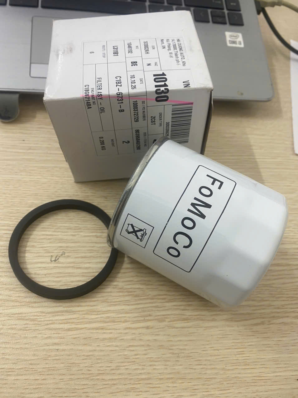 Lọc dầu động cơ Ford EcoSport, Fiesta C1BZ6731B BE8Z6731AB