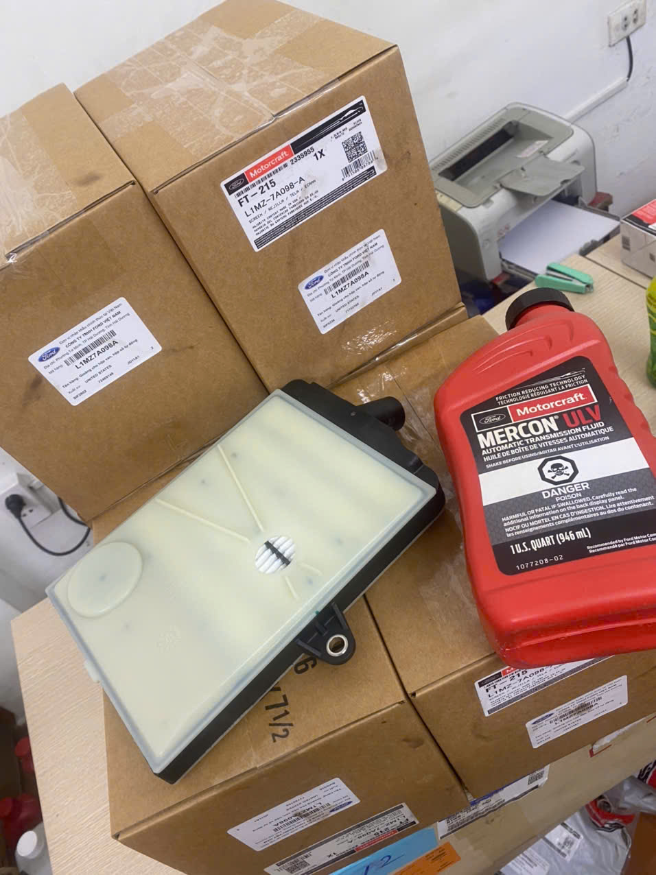 Lọc dầu hộp số tự động Ranger 2.0 L1MZ7A098A L1MP7G186AA