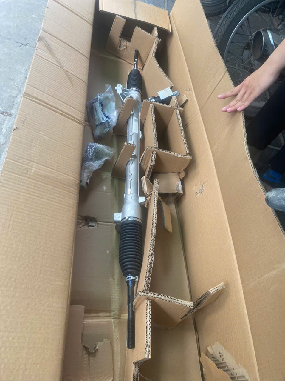 Thước lái Ford Territory 2022 3 4 5 6 ENS13A500AA NS13A500AB