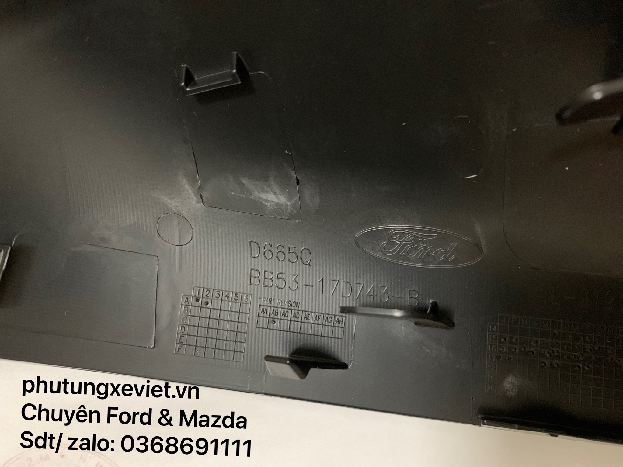 Ốp gương chiếu hậu Ford Explorer BB53-17D743-B BB5317D742B3