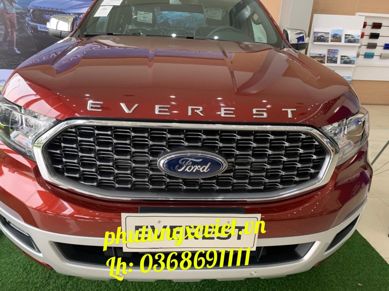 Mặt lạ (ca lăng) Ford Everest (bản Sport) 2020, 20213