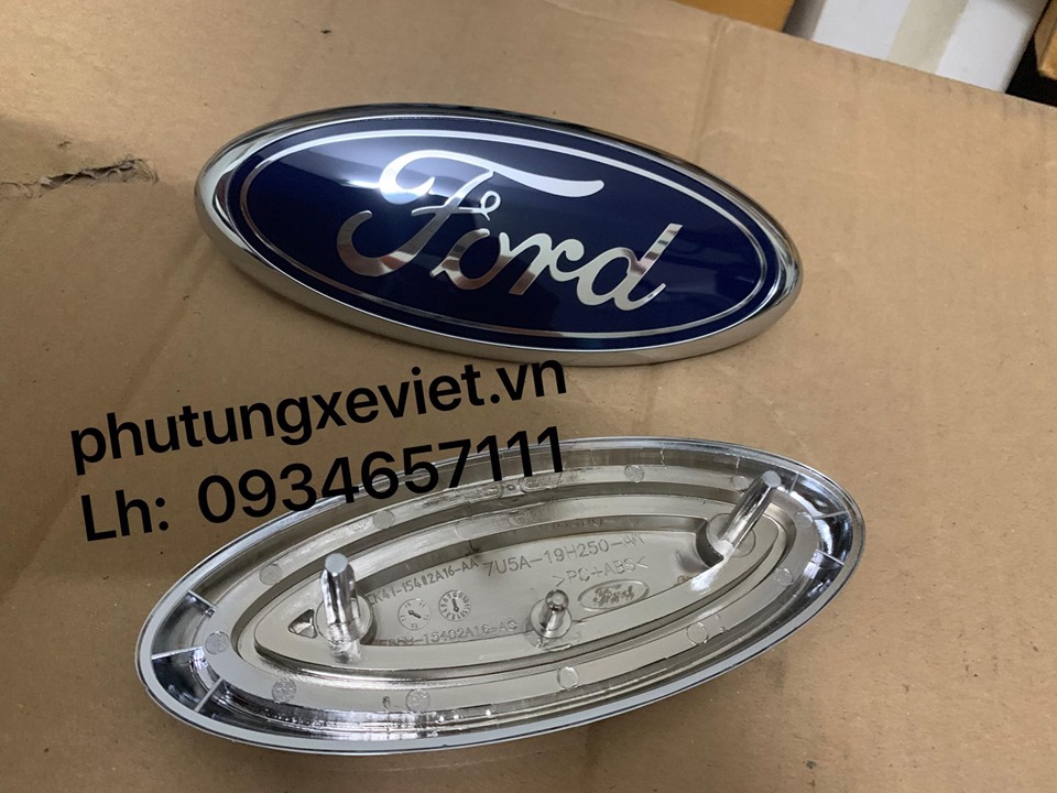 Biểu tượng (lô gô Ford, chữ Ford) trước, sau Ford EcoSport3