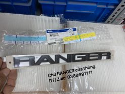 Tem chữ Ranger (3D) dán sau xe bán tải / JB3B-21000A72-BA
